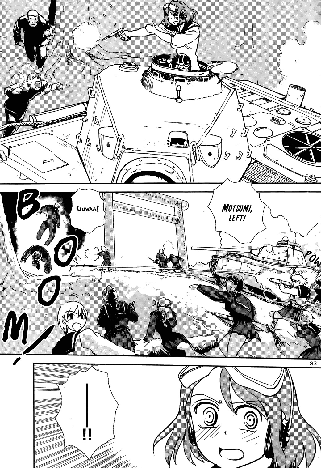 Sailor Fuku to Juusensha Chapter 6 page 30 - Chapter 6: Let's Recapture! Iron Cross Chocolate For Valentine's!