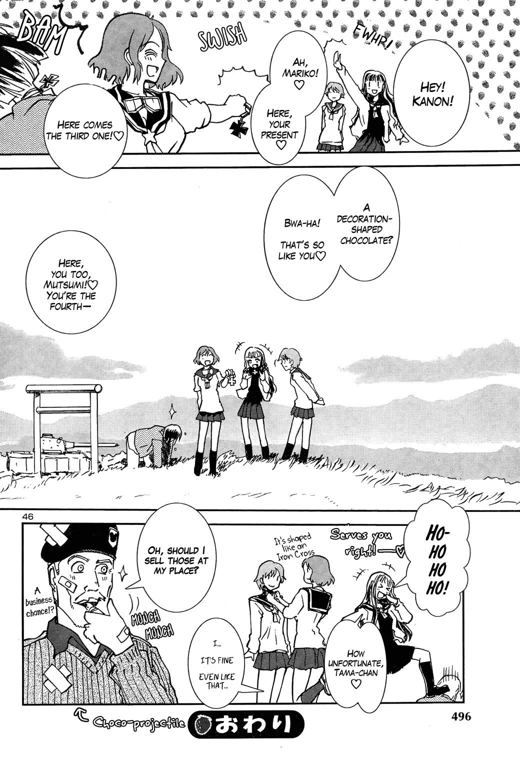 Sailor Fuku to Juusensha Chapter 6 page 43 - Chapter 6: Let's Recapture! Iron Cross Chocolate For Valentine's!