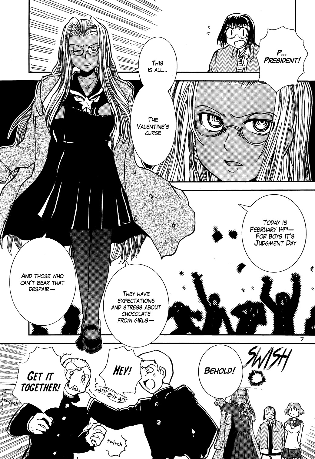 Sailor Fuku to Juusensha Chapter 6 page 6 - Chapter 6: Let's Recapture! Iron Cross Chocolate For Valentine's!