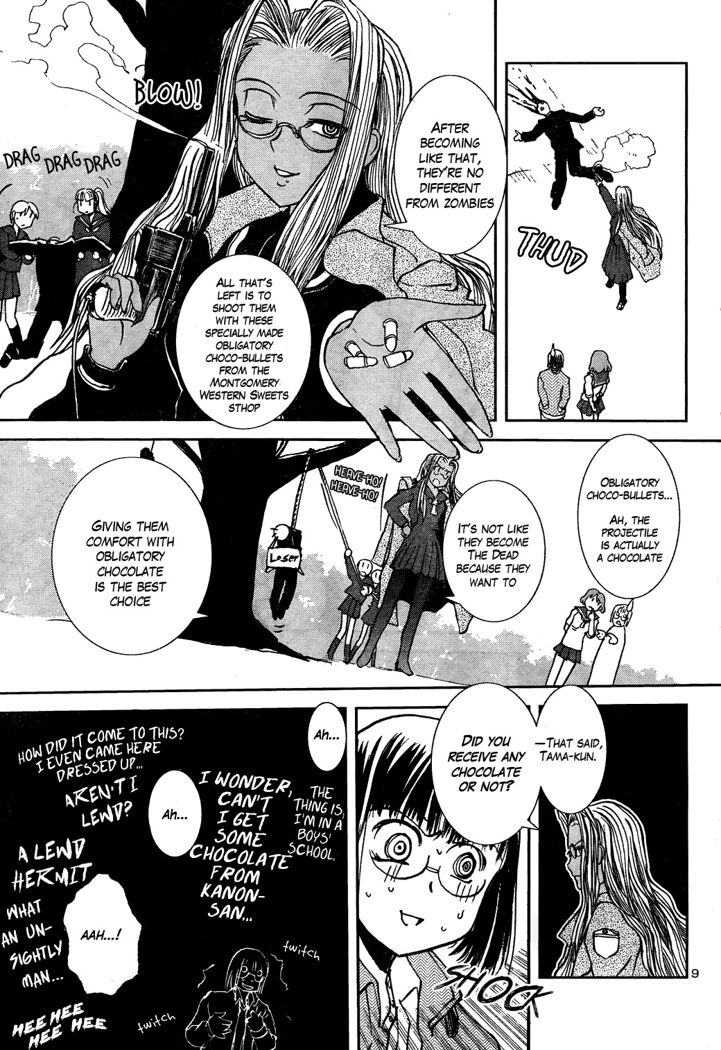 Sailor Fuku to Juusensha Chapter 6 page 8 - Chapter 6: Let's Recapture! Iron Cross Chocolate For Valentine's!