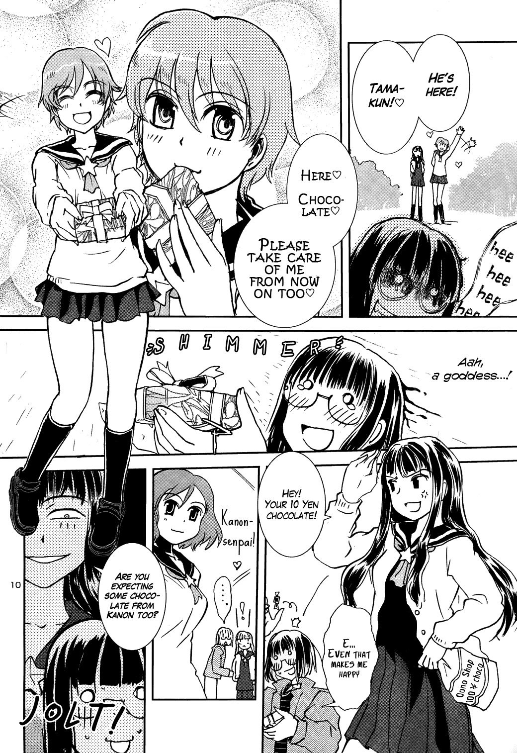 Sailor Fuku to Juusensha Chapter 6 page 9 - Chapter 6: Let's Recapture! Iron Cross Chocolate For Valentine's!