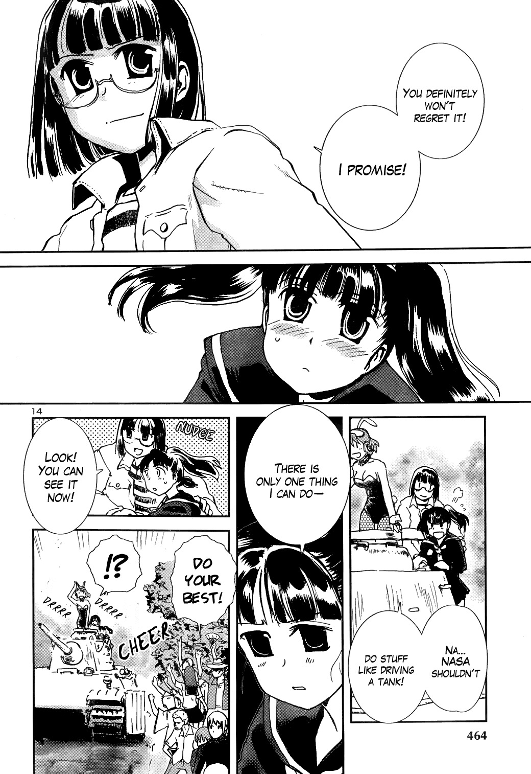 Sailor Fuku to Juusensha Chapter 7 page 13 - Chapter 7: Let's Recruit! Our New Club Member is a Beautiful Idol!