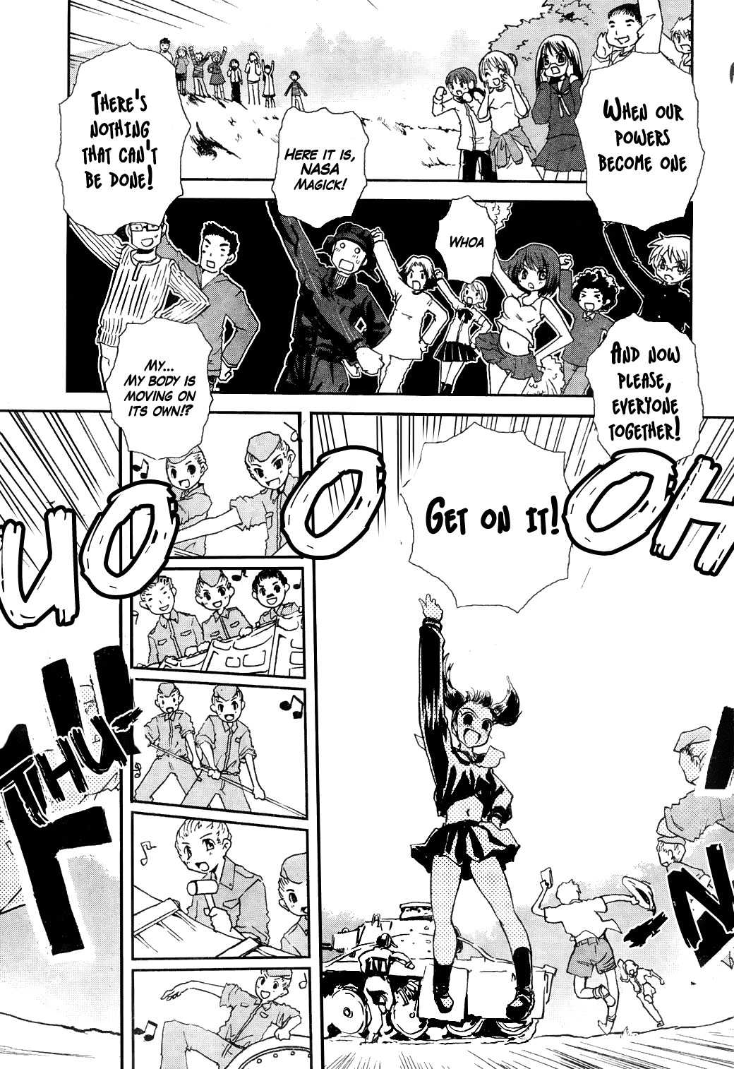 Sailor Fuku to Juusensha Chapter 7 page 32 - Chapter 7: Let's Recruit! Our New Club Member is a Beautiful Idol!