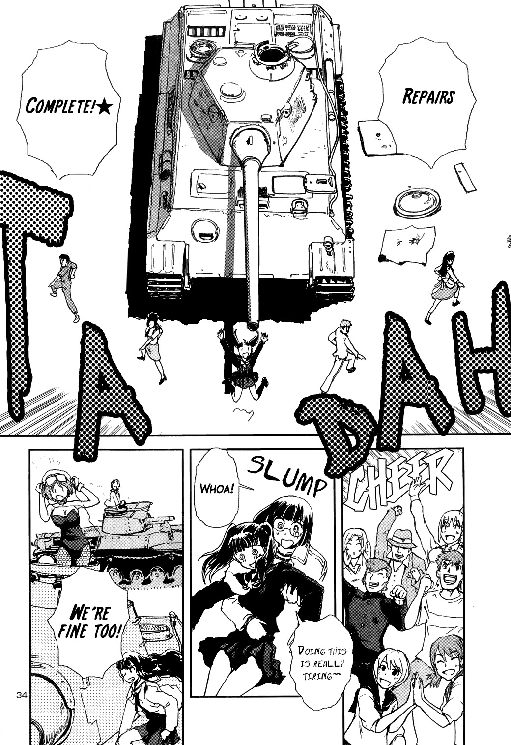 Sailor Fuku to Juusensha Chapter 7 page 33 - Chapter 7: Let's Recruit! Our New Club Member is a Beautiful Idol!