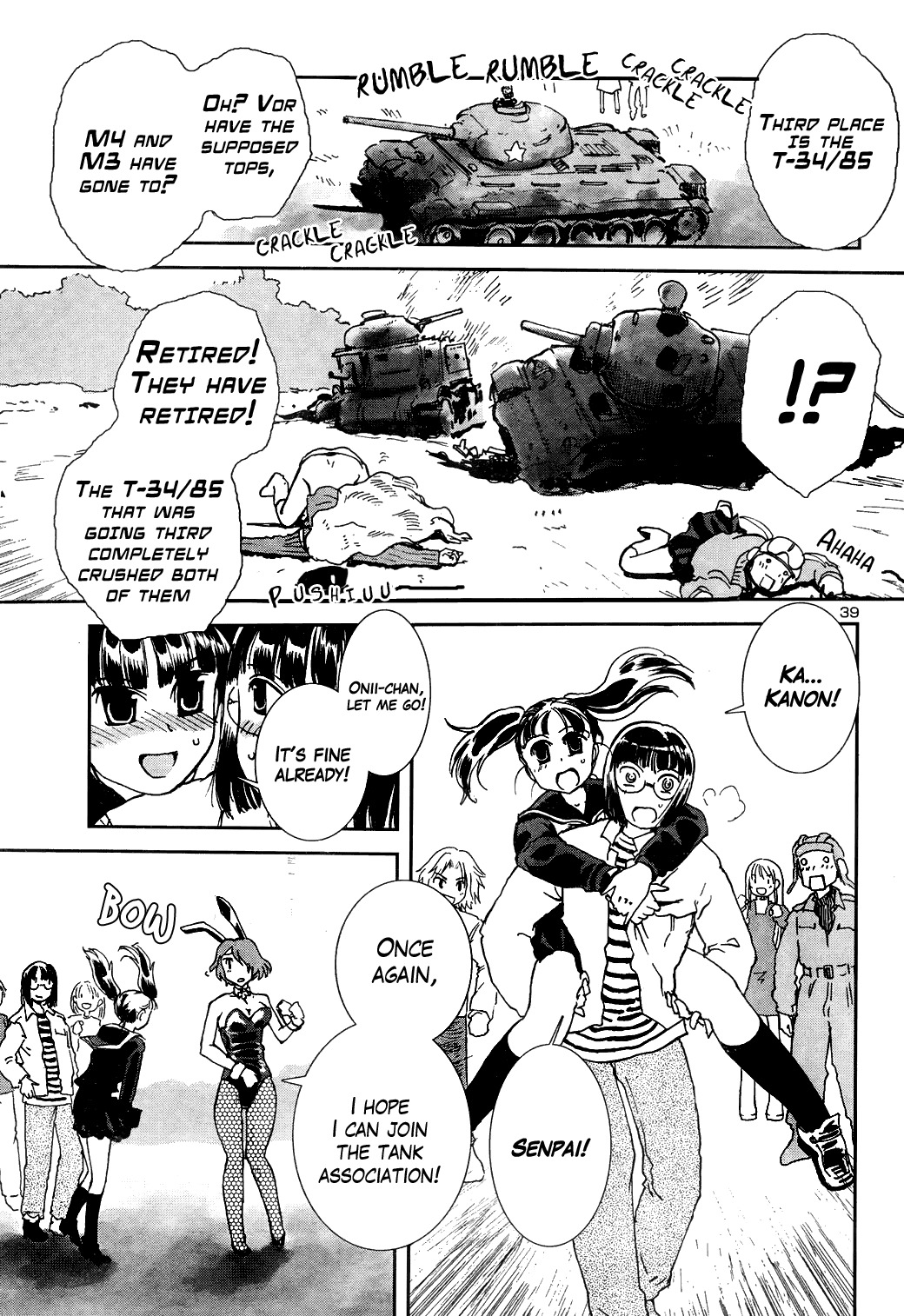 Sailor Fuku to Juusensha Chapter 7 page 38 - Chapter 7: Let's Recruit! Our New Club Member is a Beautiful Idol!
