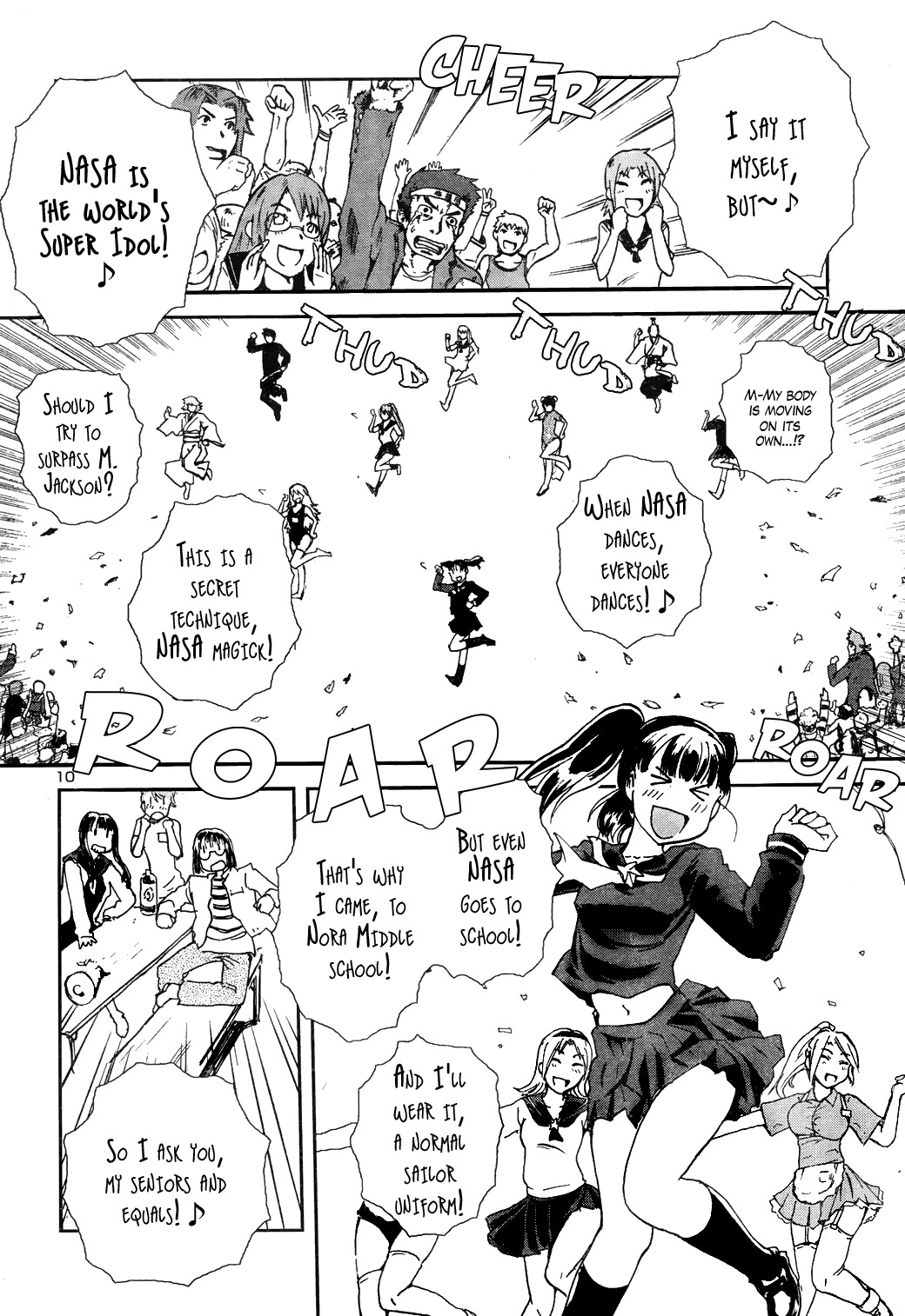 Sailor Fuku to Juusensha Chapter 7 page 9 - Chapter 7: Let's Recruit! Our New Club Member is a Beautiful Idol!