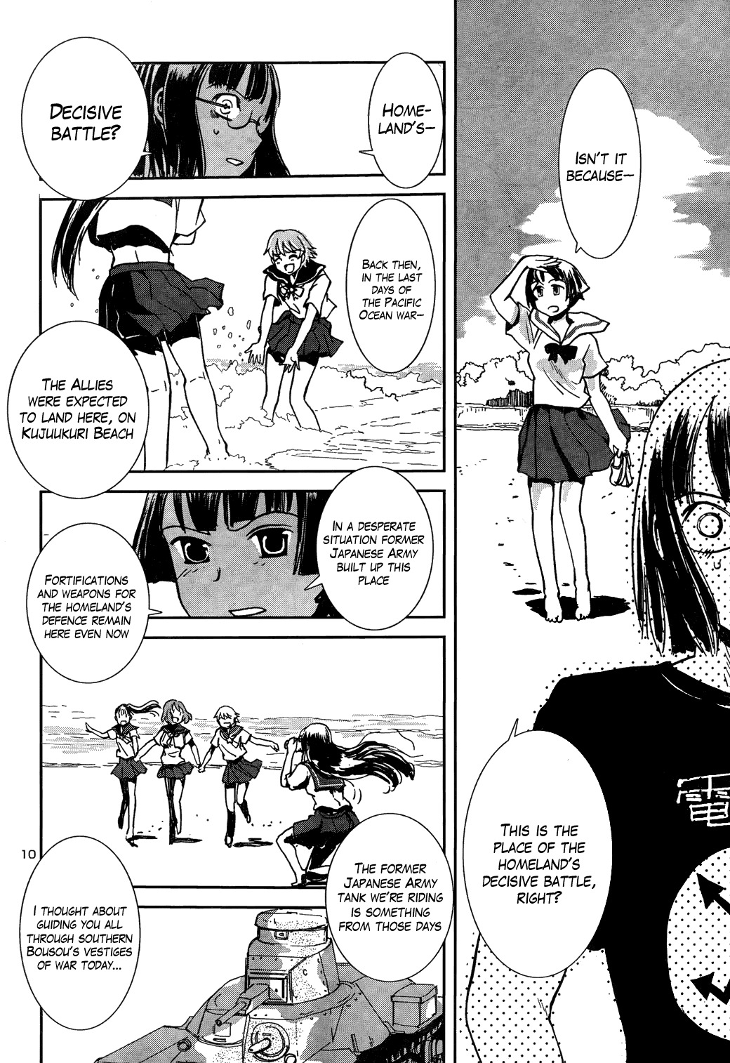 Sailor Fuku to Juusensha Chapter 8 page 10 - Chapter 8: Let's Lodge! Swimsuit, Yukata and Mixed Bathing Onsen!