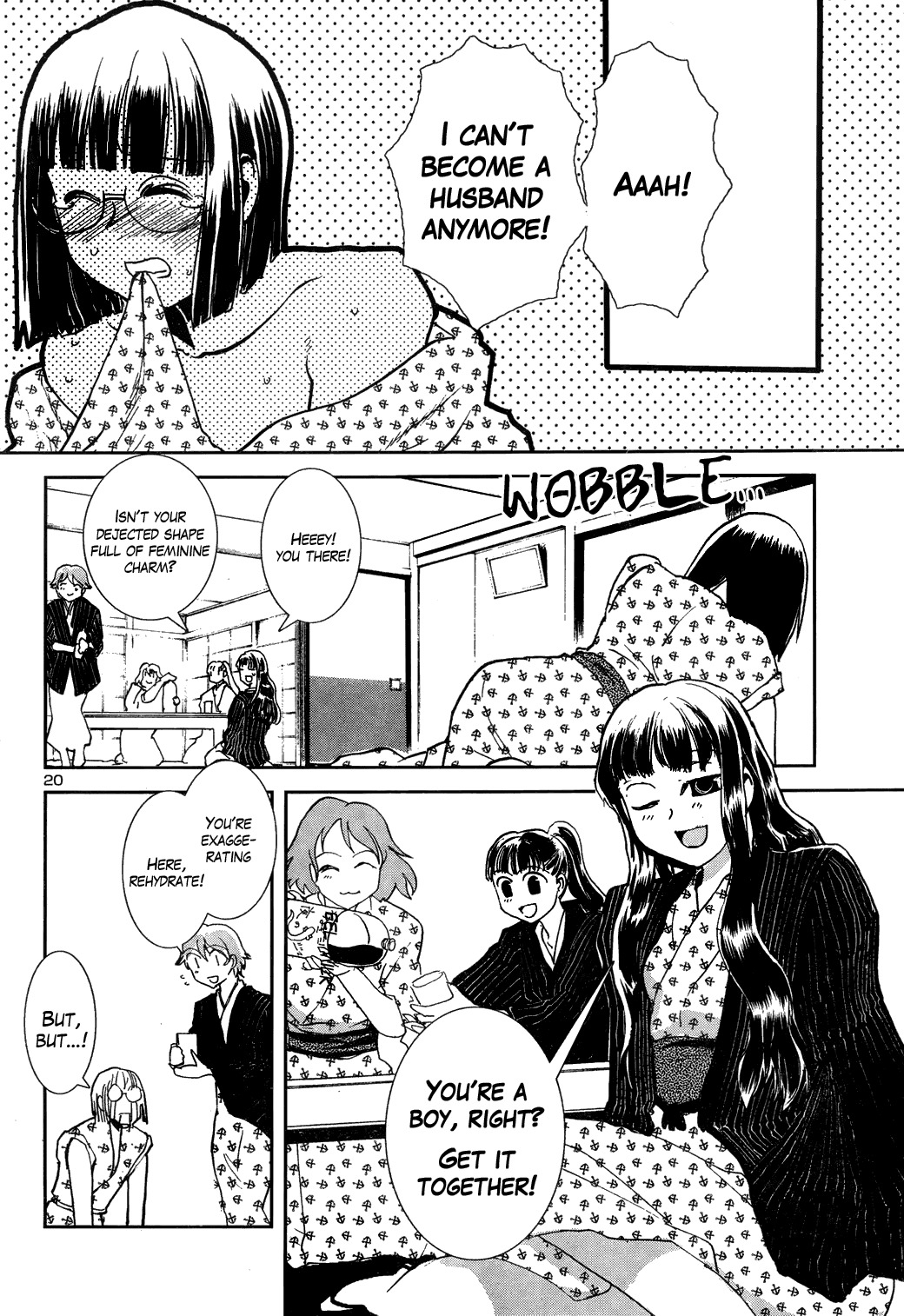 Sailor Fuku to Juusensha Chapter 8 page 20 - Chapter 8: Let's Lodge! Swimsuit, Yukata and Mixed Bathing Onsen!