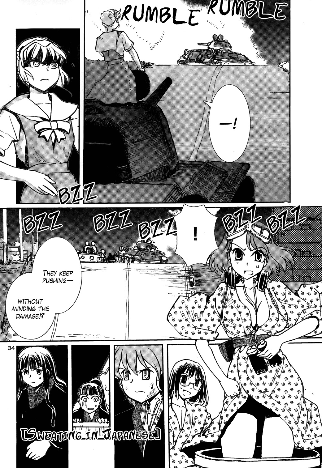 Sailor Fuku to Juusensha Chapter 8 page 33 - Chapter 8: Let's Lodge! Swimsuit, Yukata and Mixed Bathing Onsen!