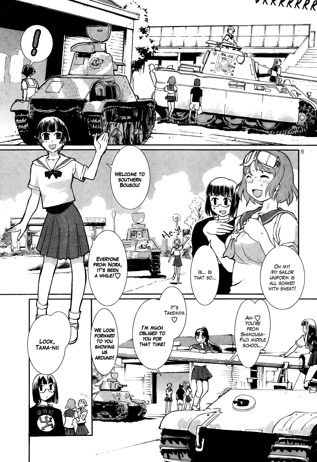 Sailor Fuku to Juusensha Chapter 8 page 5 - Chapter 8: Let's Lodge! Swimsuit, Yukata and Mixed Bathing Onsen!