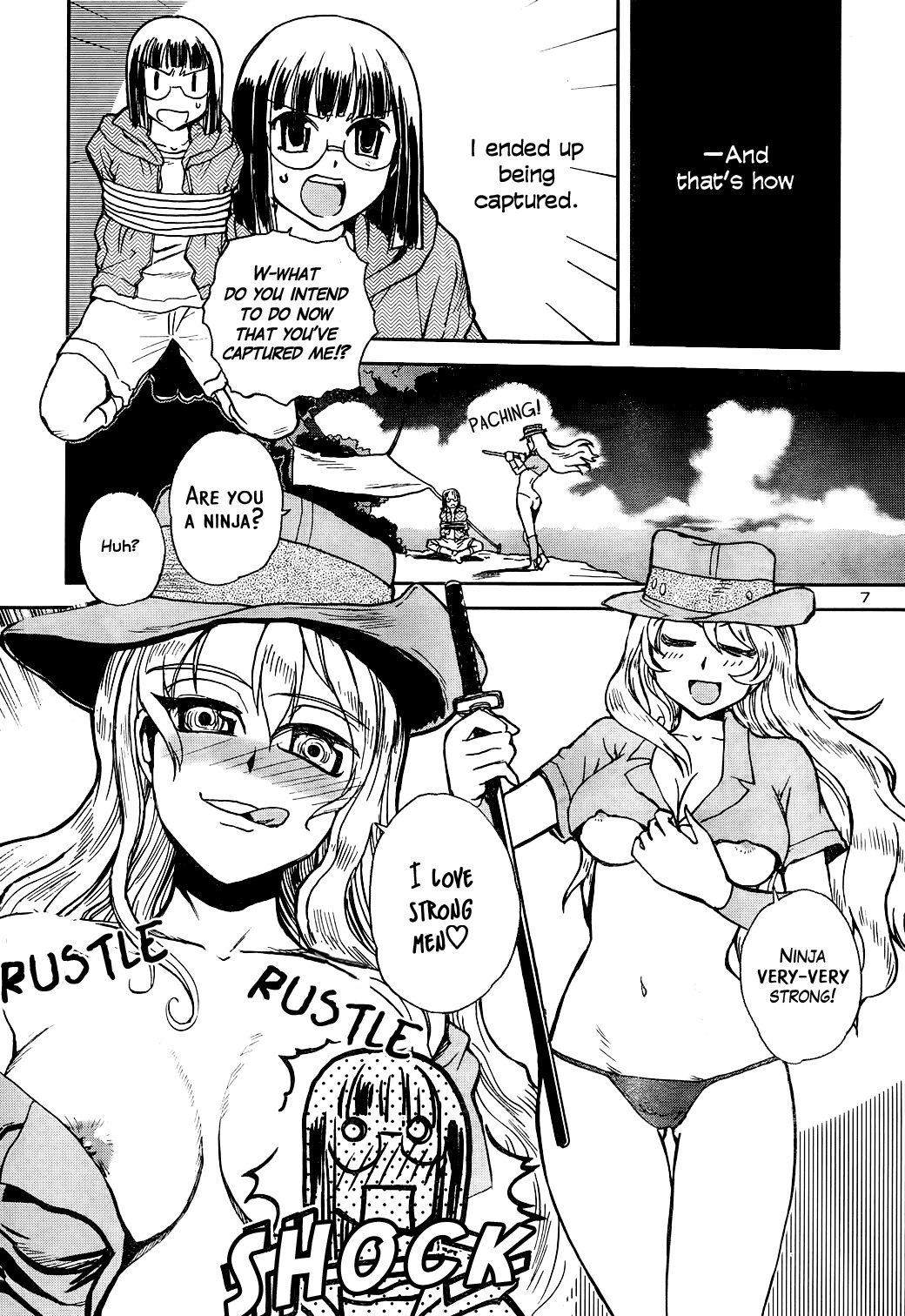 Sailor Fuku to Juusensha Chapter 9 page 12 - Chapter 9: Do the Ninjitsu! She's One-woman Army in a School Swimsuit