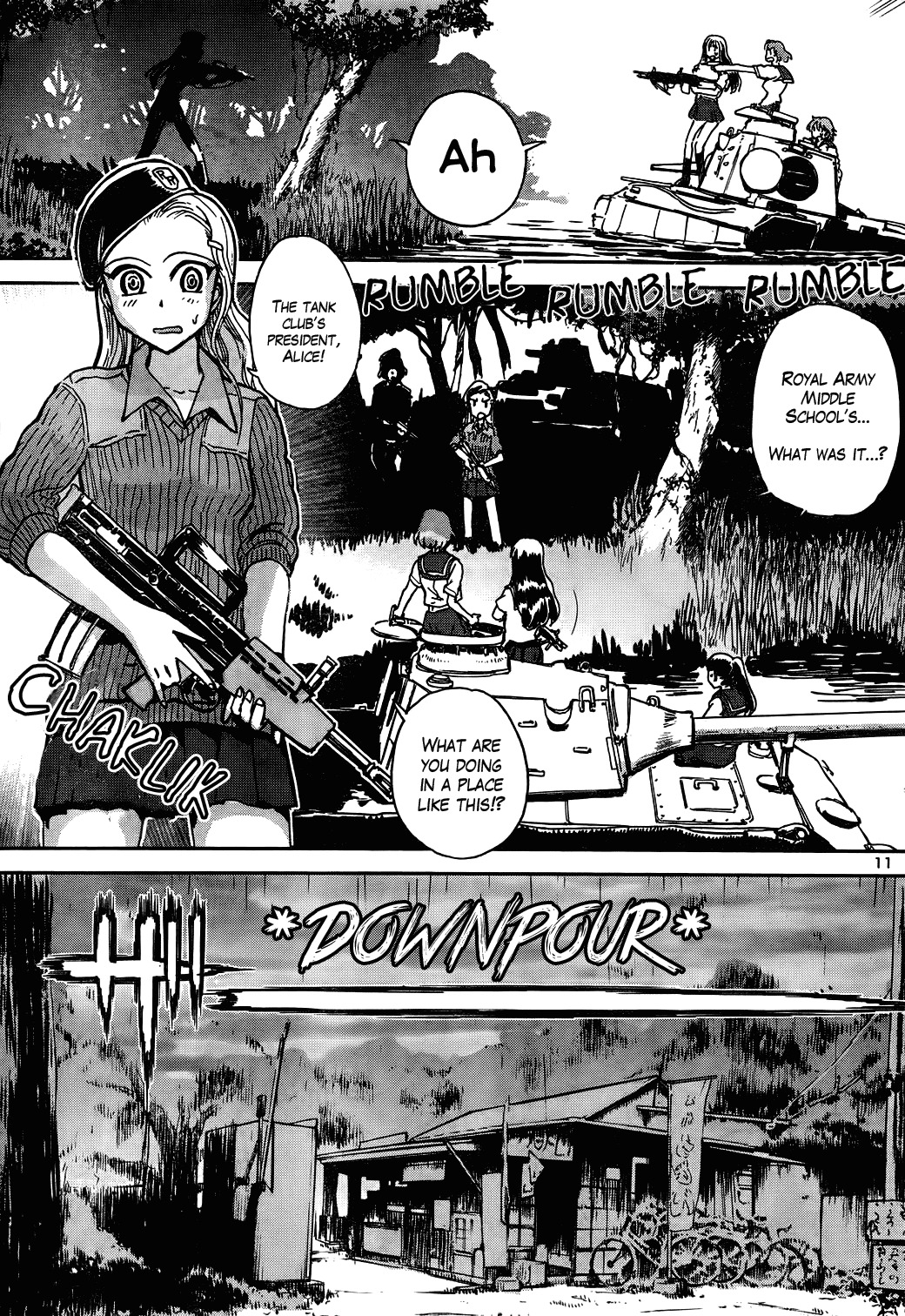 Sailor Fuku to Juusensha Chapter 9 page 16 - Chapter 9: Do the Ninjitsu! She's One-woman Army in a School Swimsuit