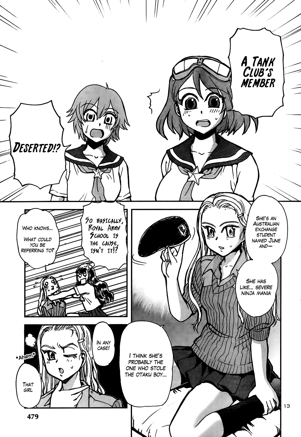 Sailor Fuku to Juusensha Chapter 9 page 18 - Chapter 9: Do the Ninjitsu! She's One-woman Army in a School Swimsuit