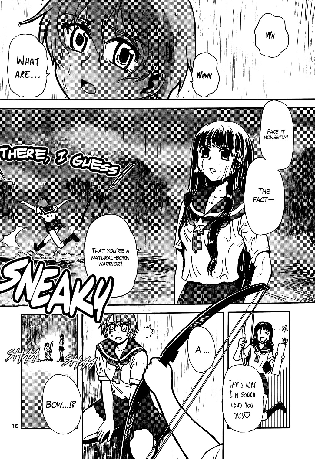 Sailor Fuku to Juusensha Chapter 9 page 21 - Chapter 9: Do the Ninjitsu! She's One-woman Army in a School Swimsuit
