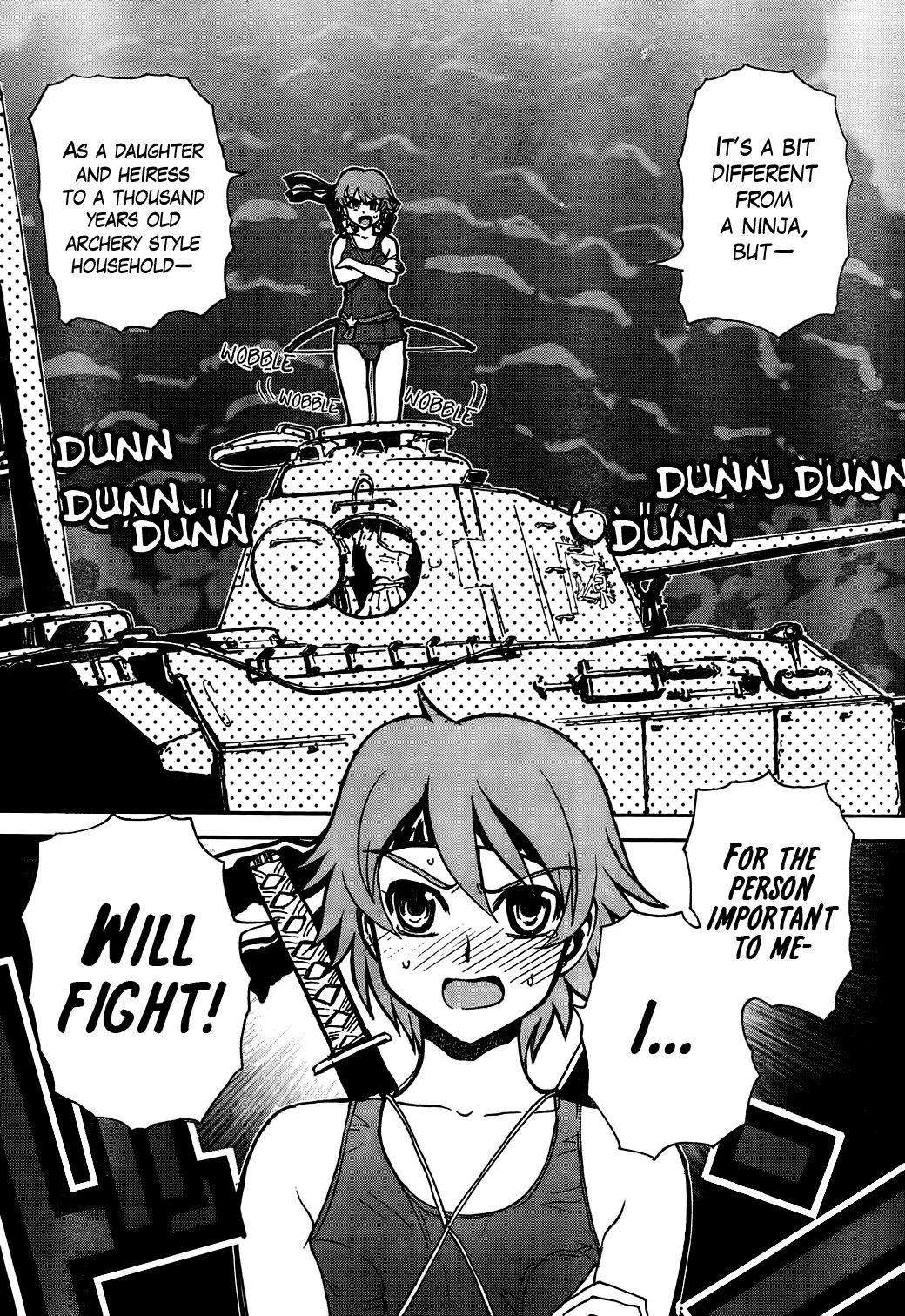 Sailor Fuku to Juusensha Chapter 9 page 35 - Chapter 9: Do the Ninjitsu! She's One-woman Army in a School Swimsuit