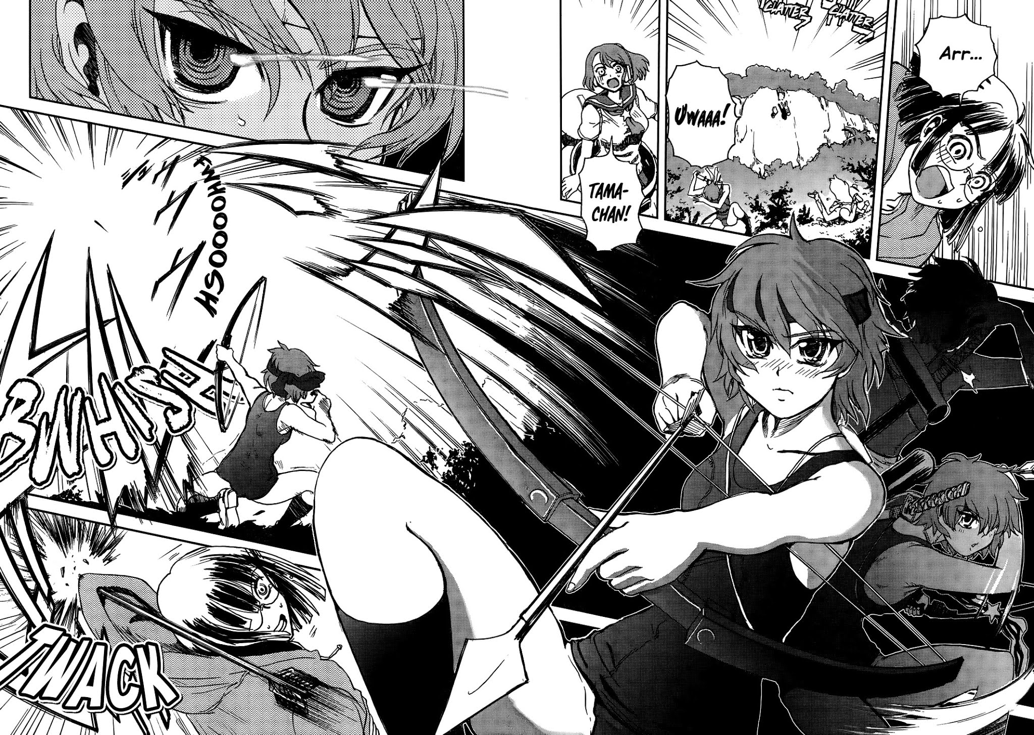 Sailor Fuku to Juusensha Chapter 9 page 40 - Chapter 9: Do the Ninjitsu! She's One-woman Army in a School Swimsuit