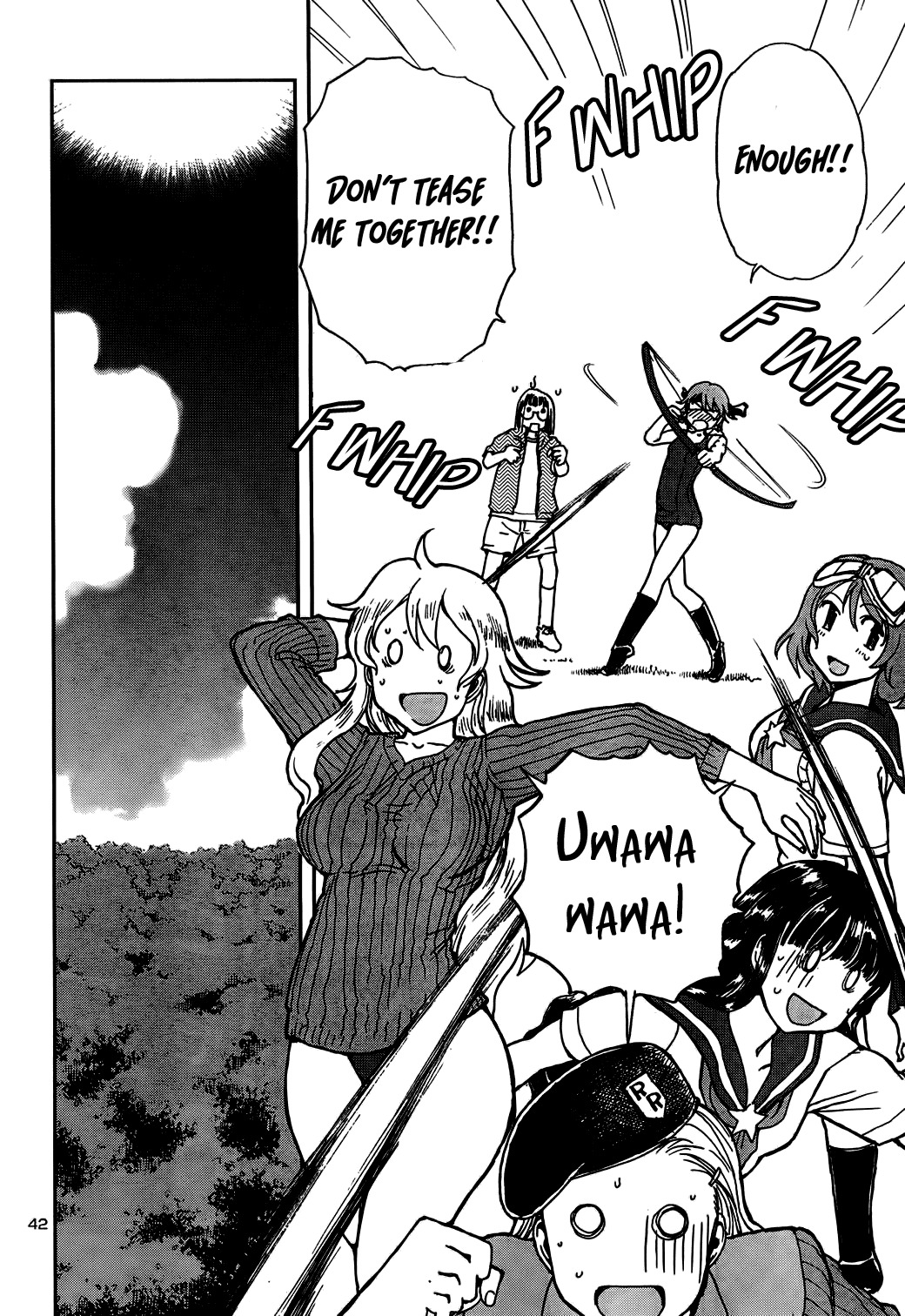 Sailor Fuku to Juusensha Chapter 9 page 45 - Chapter 9: Do the Ninjitsu! She's One-woman Army in a School Swimsuit