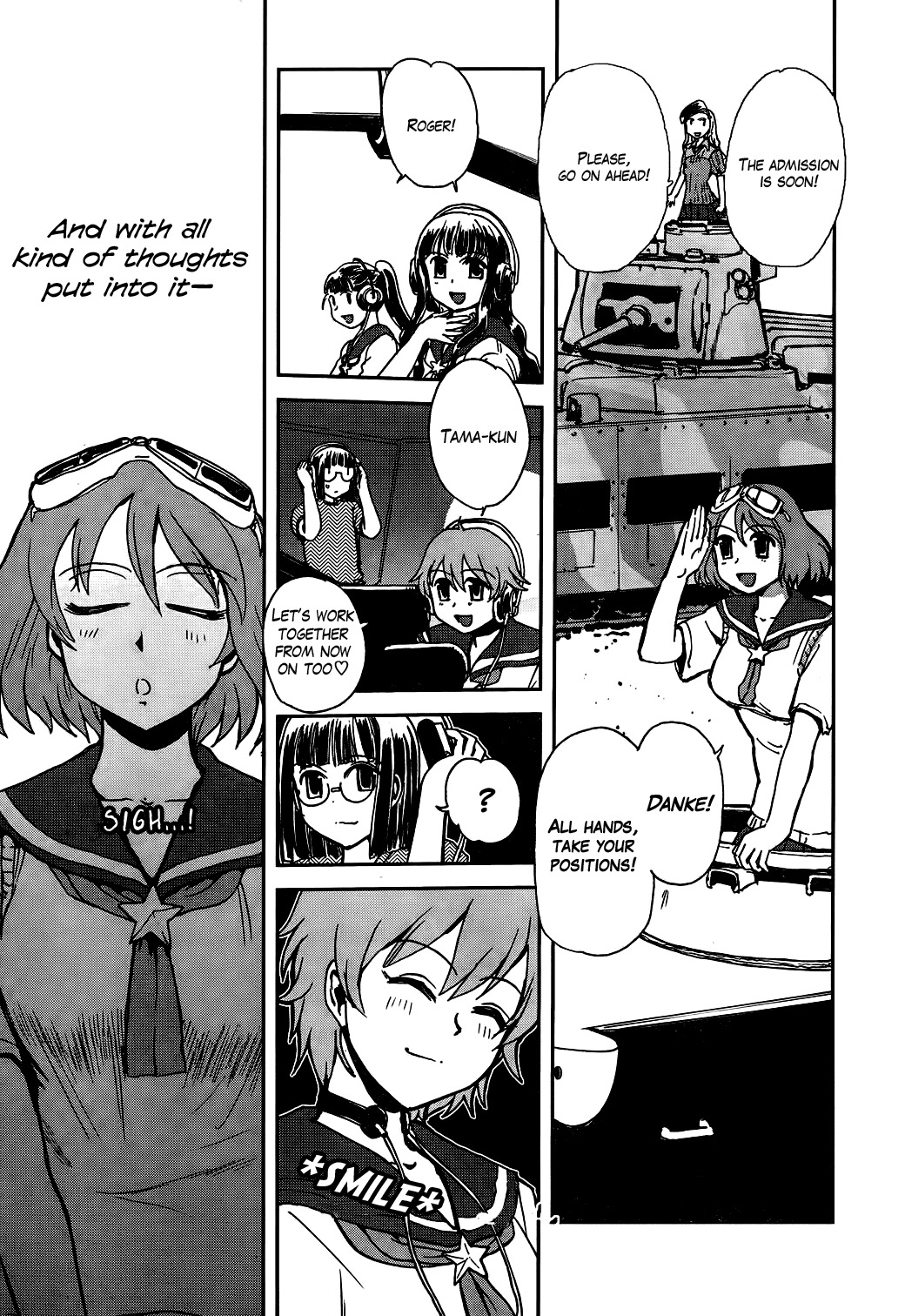 Sailor Fuku to Juusensha Chapter 9 page 48 - Chapter 9: Do the Ninjitsu! She's One-woman Army in a School Swimsuit