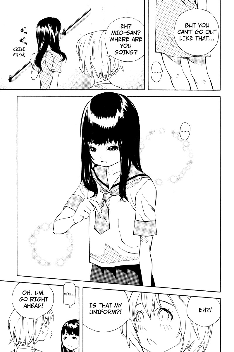 Sailor Fuku, Tokidoki Apron Chapter 16 page 7 - Chapter 16: Honoka and Mio Go for a Walk