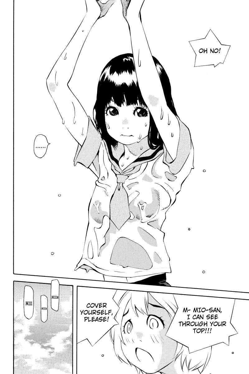 Sailor Fuku, Tokidoki Apron Chapter 17 page 12 - Chapter 17: Honoka Dunks Mio into the River