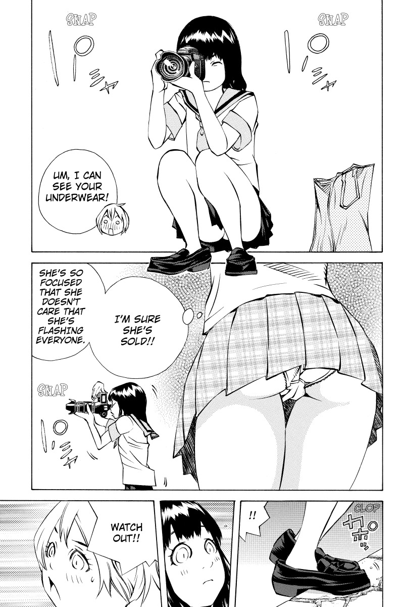 Sailor Fuku, Tokidoki Apron Chapter 17 page 9 - Chapter 17: Honoka Dunks Mio into the River