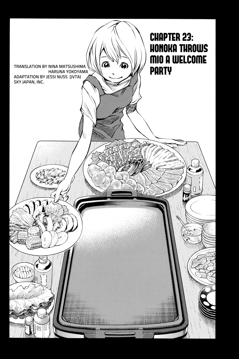 Sailor Fuku, Tokidoki Apron Chapter 23 page 2 - Chapter 23: Honoka Throws Mio a Welcome Party