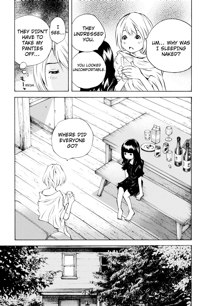 Sailor Fuku, Tokidoki Apron Chapter 25 page 9 - Chapter 25: Honoka Watches the Fireworks