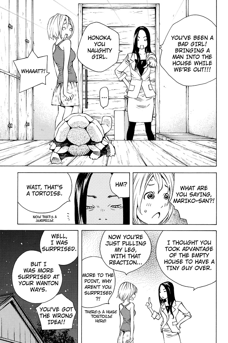 Sailor Fuku, Tokidoki Apron Chapter 28 page 9 - Chapter 28: Honoka Introduces Kojiro