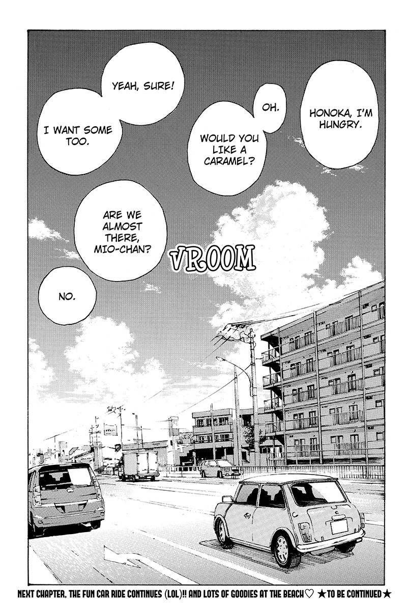 Sailor Fuku, Tokidoki Apron Chapter 30 page 15 - Chapter 30: Honoka Goes to the Beach