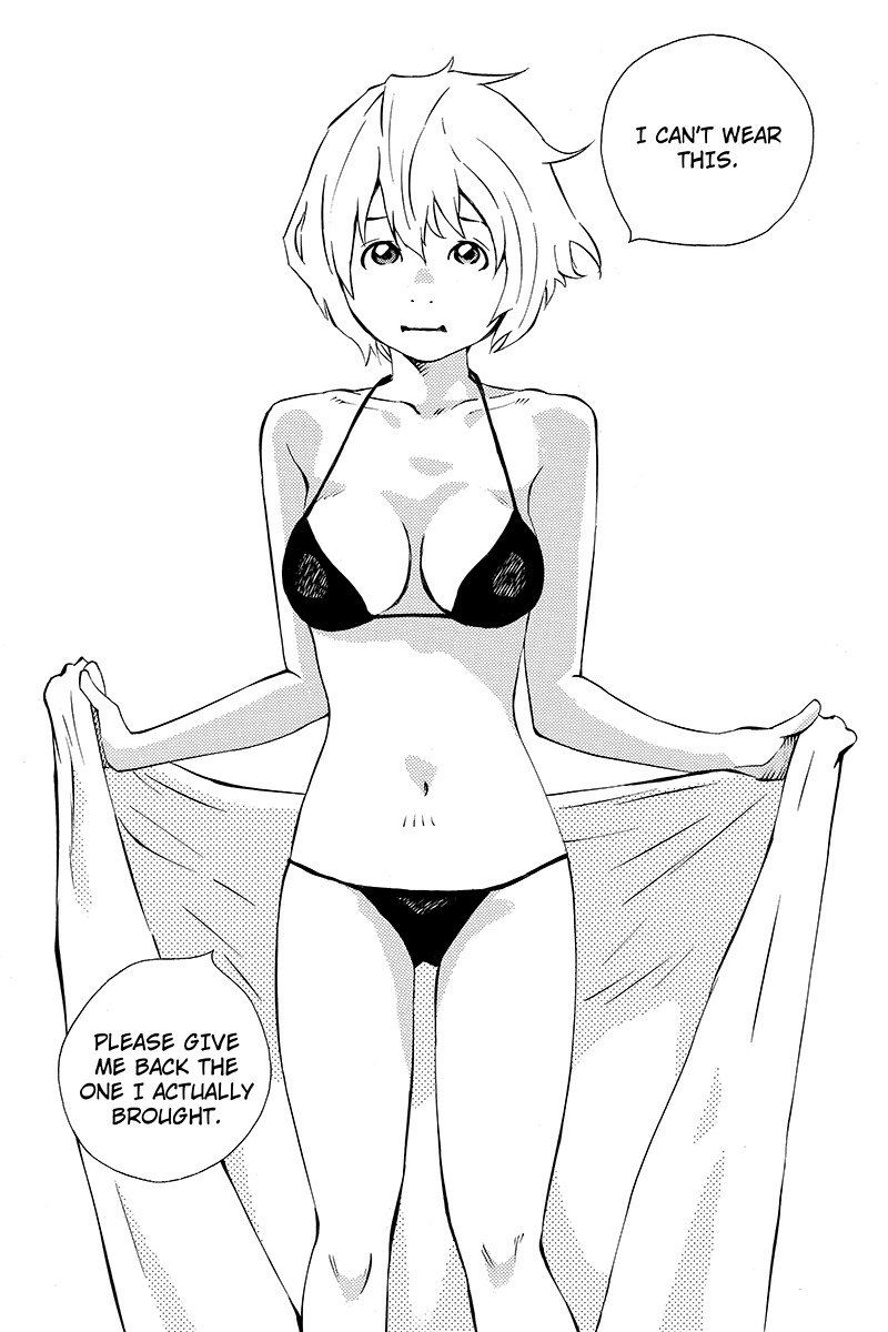 Sailor Fuku, Tokidoki Apron Chapter 31 page 16 - Chapter 31: Honoka Hits the Beach