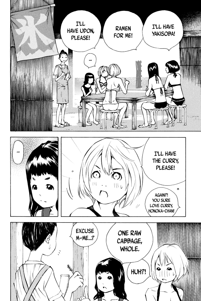 Sailor Fuku, Tokidoki Apron Chapter 33 page 10 - Chapter 33: Honoka gets Buried in Sand