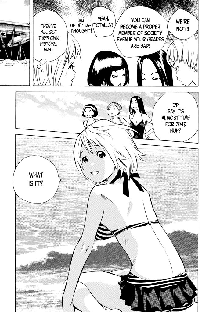 Sailor Fuku, Tokidoki Apron Chapter 33 page 13 - Chapter 33: Honoka gets Buried in Sand