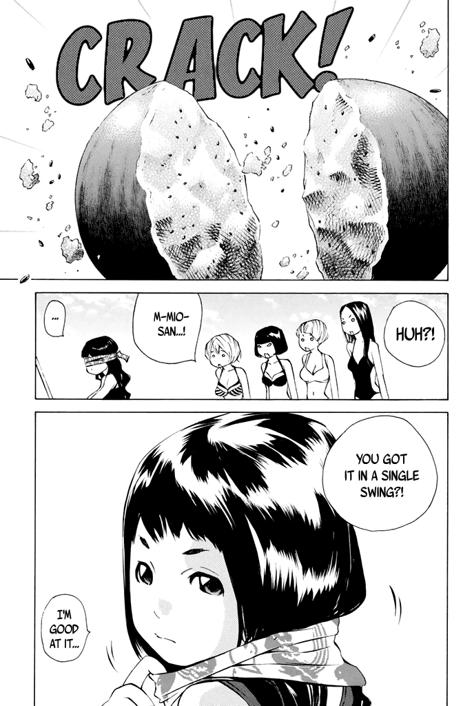 Sailor Fuku, Tokidoki Apron Chapter 33 page 15 - Chapter 33: Honoka gets Buried in Sand