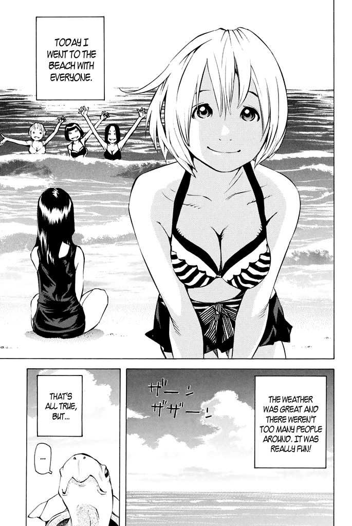 Sailor Fuku, Tokidoki Apron Chapter 33 page 3 - Chapter 33: Honoka gets Buried in Sand