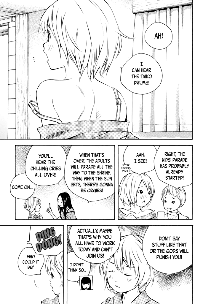 Sailor Fuku, Tokidoki Apron Chapter 34 page 11 - Chapter 34: Honoka Wears a Yukata