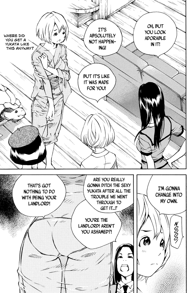 Sailor Fuku, Tokidoki Apron Chapter 34 page 7 - Chapter 34: Honoka Wears a Yukata