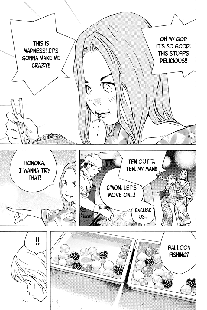 Sailor Fuku, Tokidoki Apron Chapter 35 page 11 - Chapter 35: Honoka Goes to the Festival