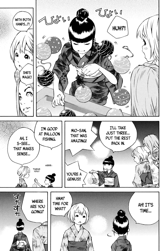 Sailor Fuku, Tokidoki Apron Chapter 35 page 13 - Chapter 35: Honoka Goes to the Festival