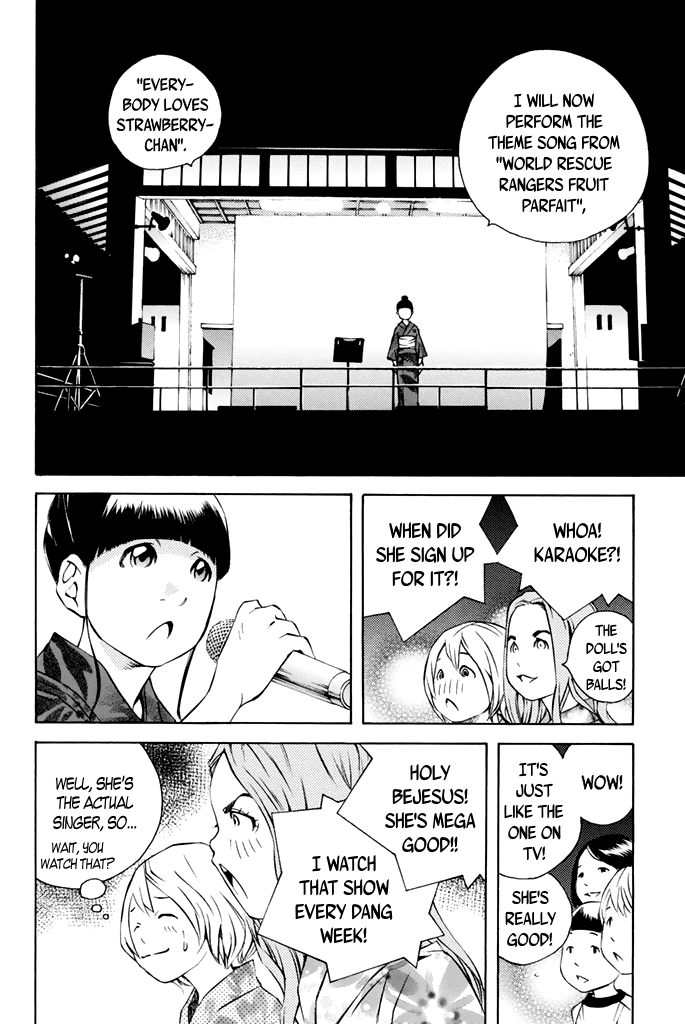 Sailor Fuku, Tokidoki Apron Chapter 35 page 14 - Chapter 35: Honoka Goes to the Festival