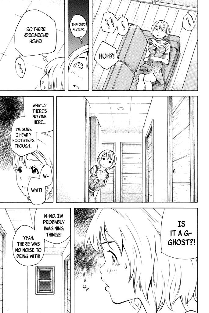 Sailor Fuku, Tokidoki Apron Chapter 36 page 11 - Chapter 36: Honoka Gets Spooked by a Ghost