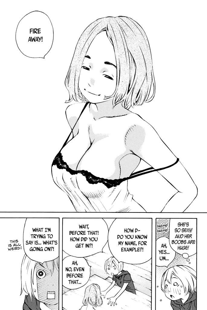 Sailor Fuku, Tokidoki Apron Chapter 37 page 13 - Chapter 37: Honoka Faces the Ghost