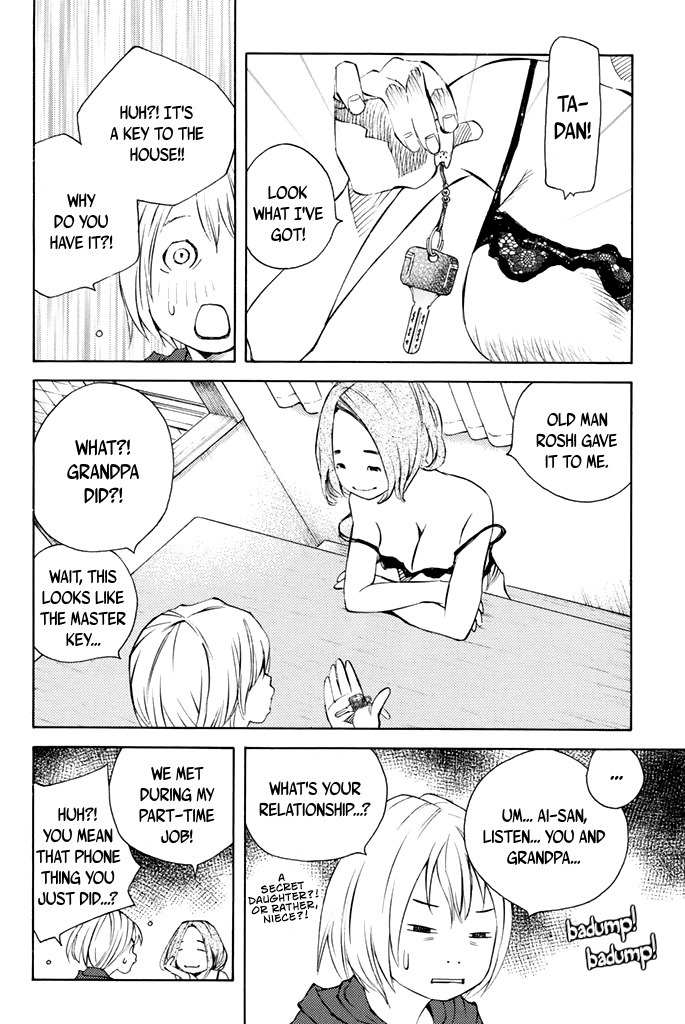 Sailor Fuku, Tokidoki Apron Chapter 37 page 14 - Chapter 37: Honoka Faces the Ghost