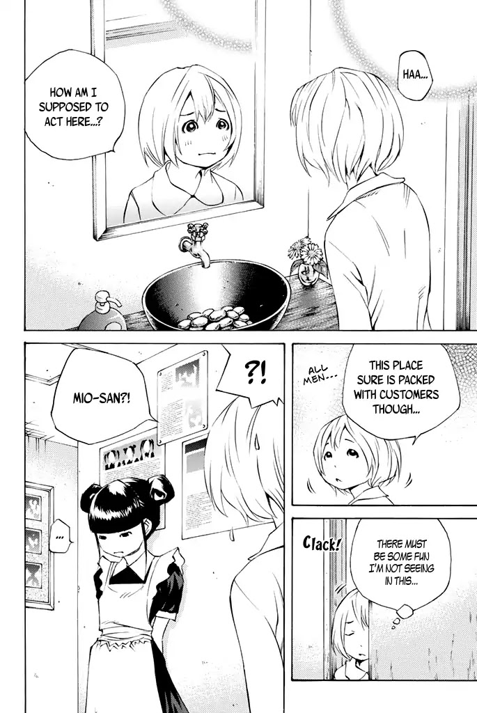 Sailor Fuku, Tokidoki Apron Chapter 41 page 11 - Chapter 41: Honoka Goes to the Café