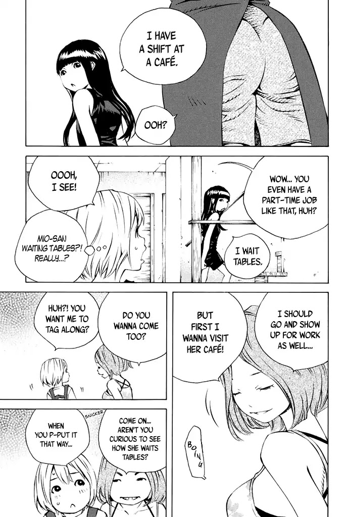 Sailor Fuku, Tokidoki Apron Chapter 41 page 4 - Chapter 41: Honoka Goes to the Café