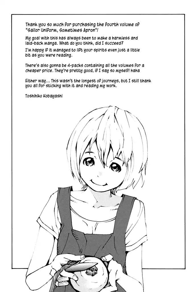 Sailor Fuku, Tokidoki Apron Chapter 44 page 14 - Chapter 44: Final Chapter [END]