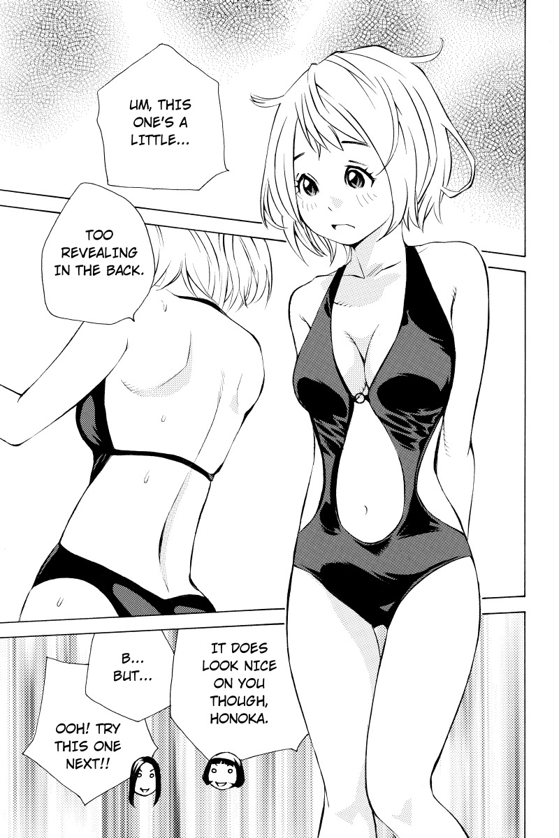 Sailor Fuku, Tokidoki Apron Chapter 7 page 7 - Chapter 7: Honoka Takes on Swimsuits
