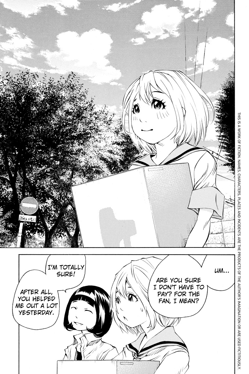 Sailor Fuku, Tokidoki Apron Chapter 9 page 1 - Chapter 9: Honoka Falls Into the River
