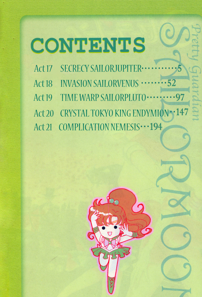 Sailor Moon Chapter 17 page 6 - Chapter 17: Secrecy Sailor Jupiter