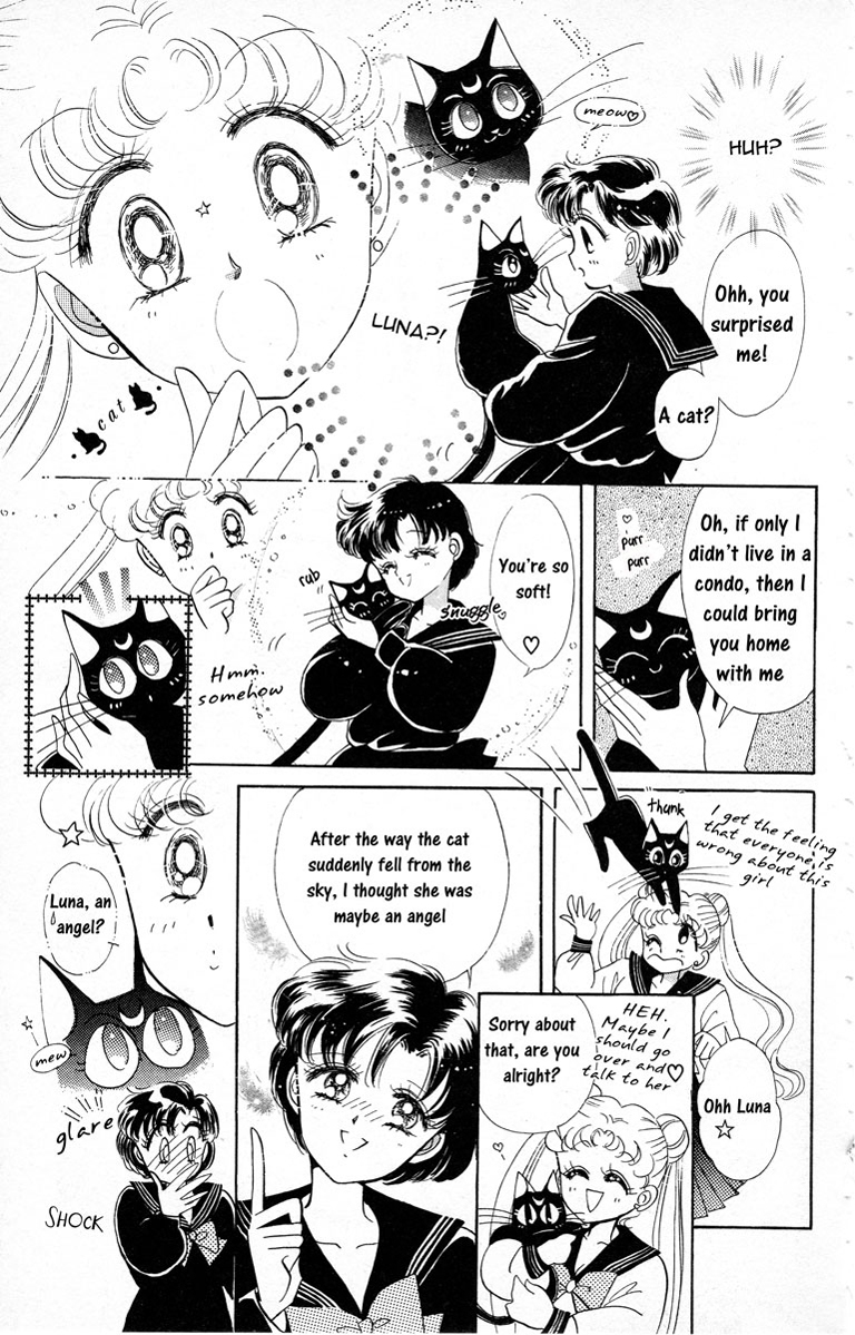 Sailor Moon Chapter 2 page 10 - Chapter 2: Ami Sailor Mercury