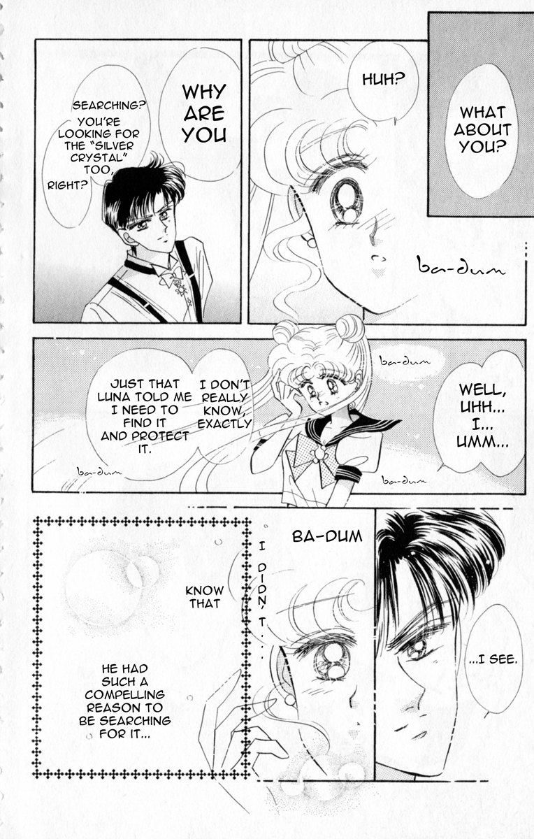 Sailor Moon Chapter 7 page 13 - Chapter 7: Chiba Mamoru Tuxedo Mask